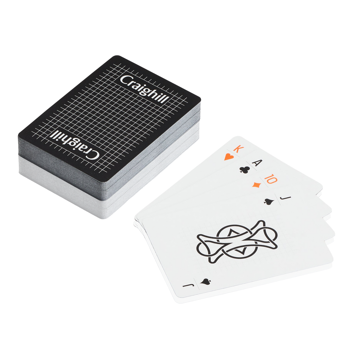 Art of Play | Spielkarten | Craighill: Orange (weiße Box)