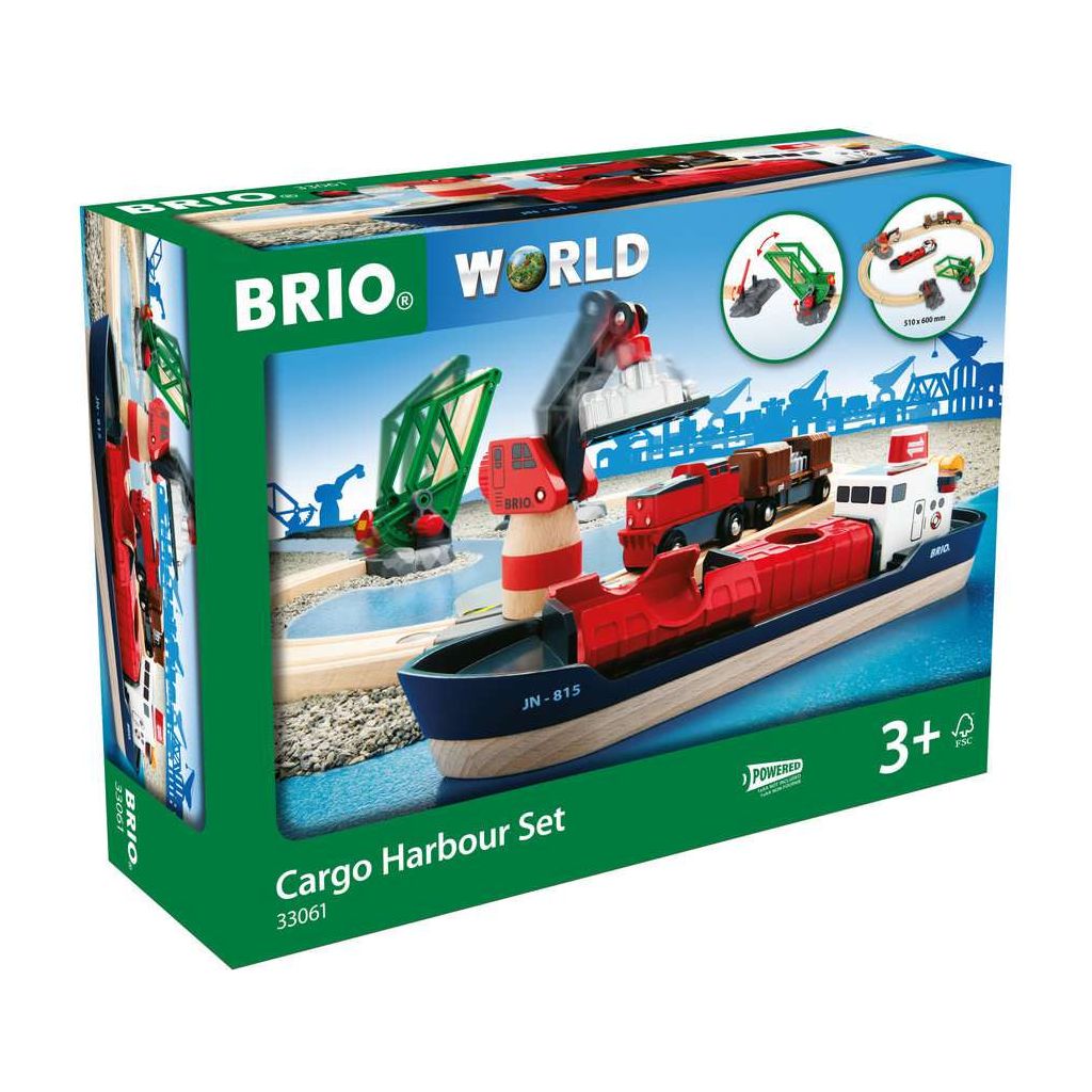 BRIO | BRIO Container Hafen Set