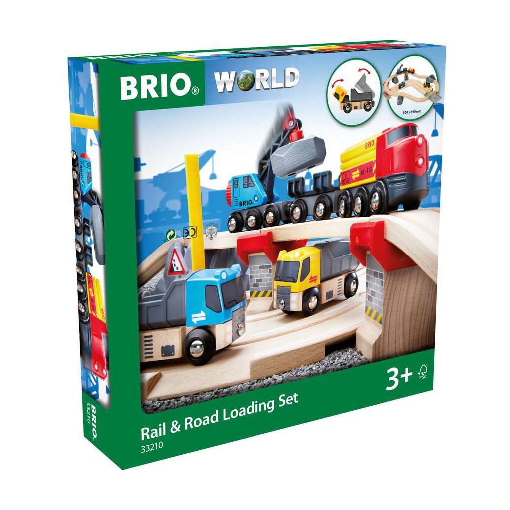 BRIO | BRIO Straßen & Schienen Steinverlade Set