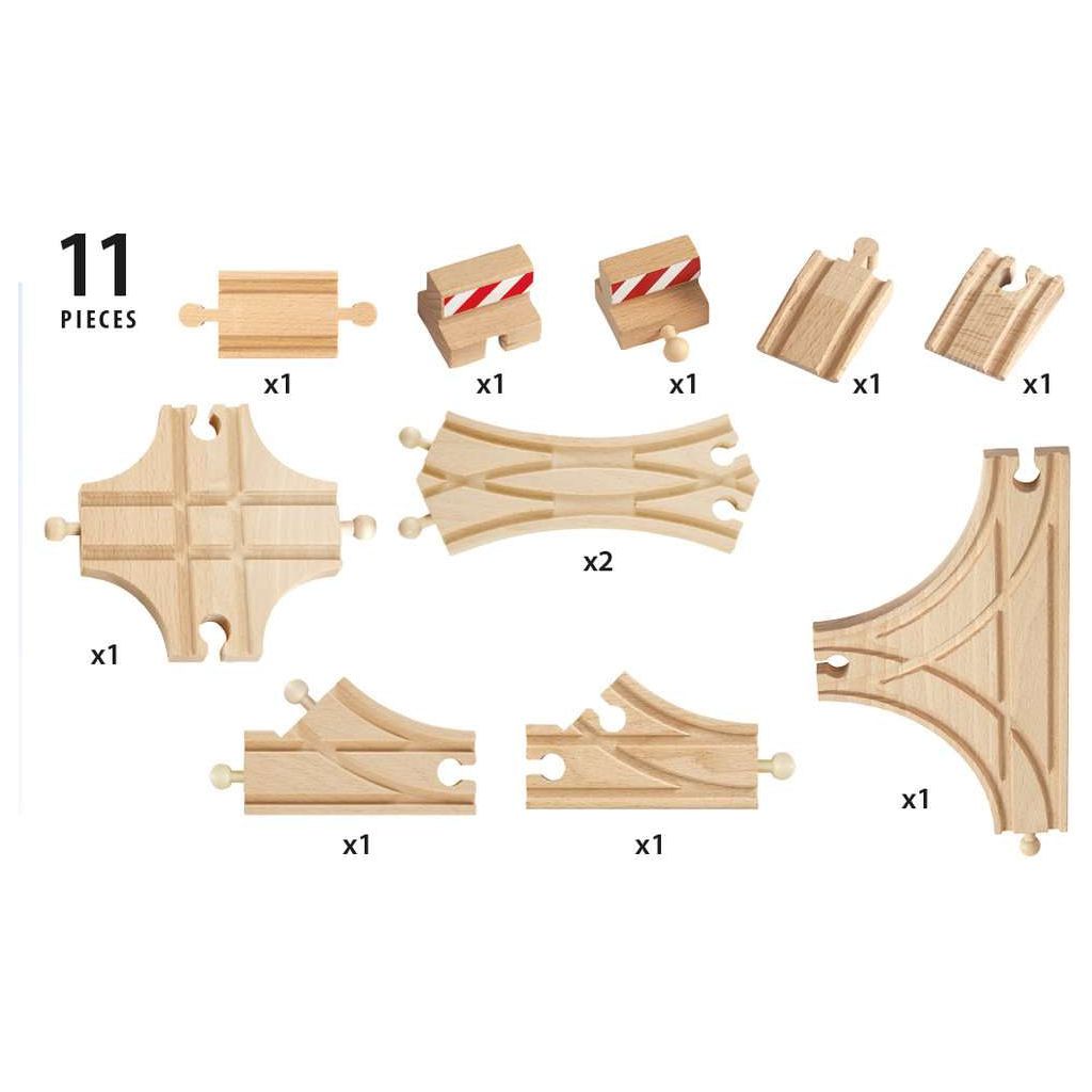 BRIO | Schienen- und Weichensortiment