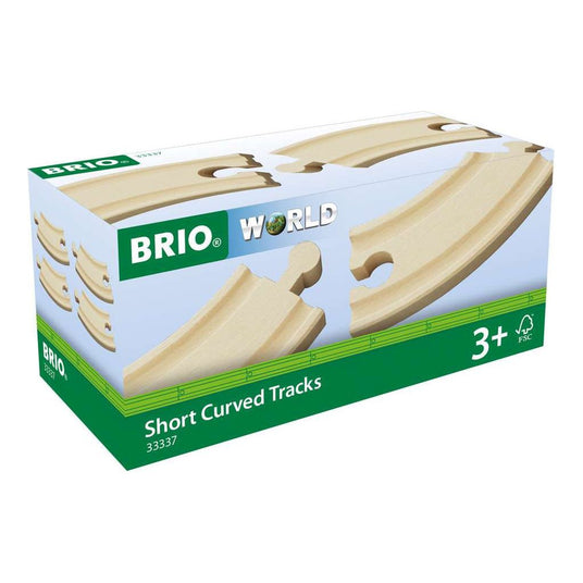 BRIO | Kurze gebogene Gleise (E1)