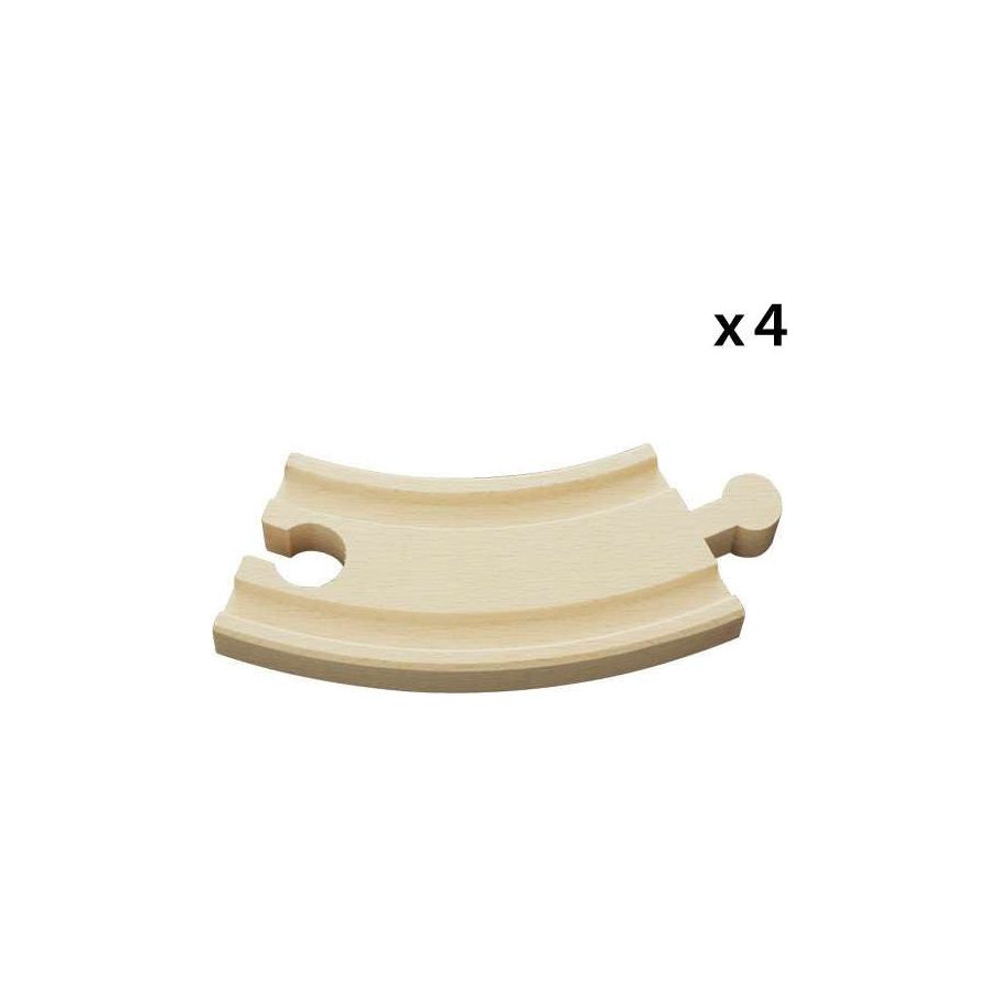 BRIO | Kurze gebogene Gleise (E1)