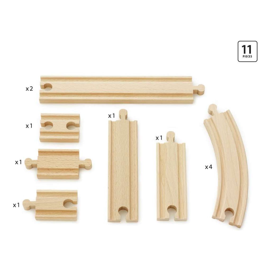 BRIO | Kleines Schienensortiment