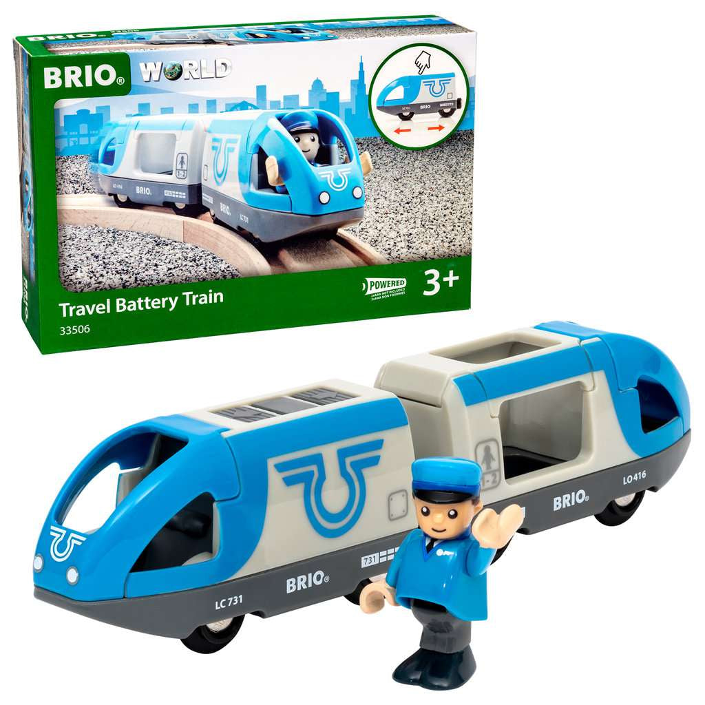 BRIO | Blauer Reisezug (Batteriebetrieb)