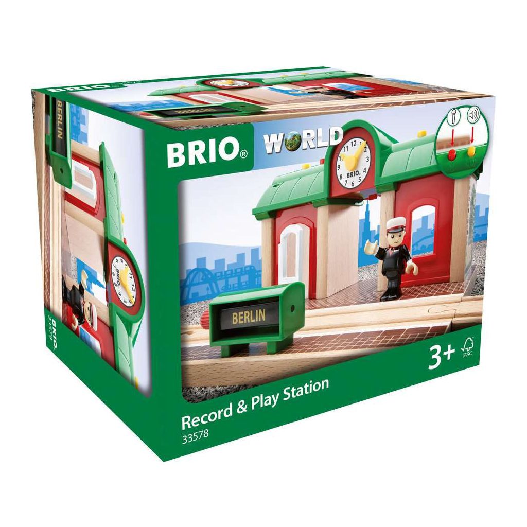 BRIO | Sprechender Bahnhof
