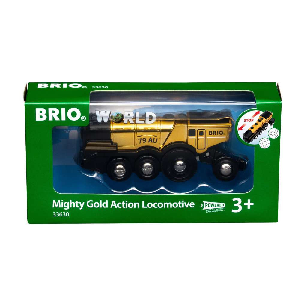 BRIO | BRIO Goldene Batterielok mit Licht und Sound