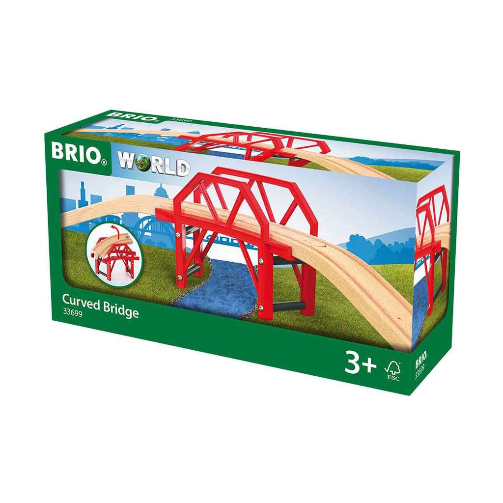 BRIO | Bahnbrücke mit Auffahrten