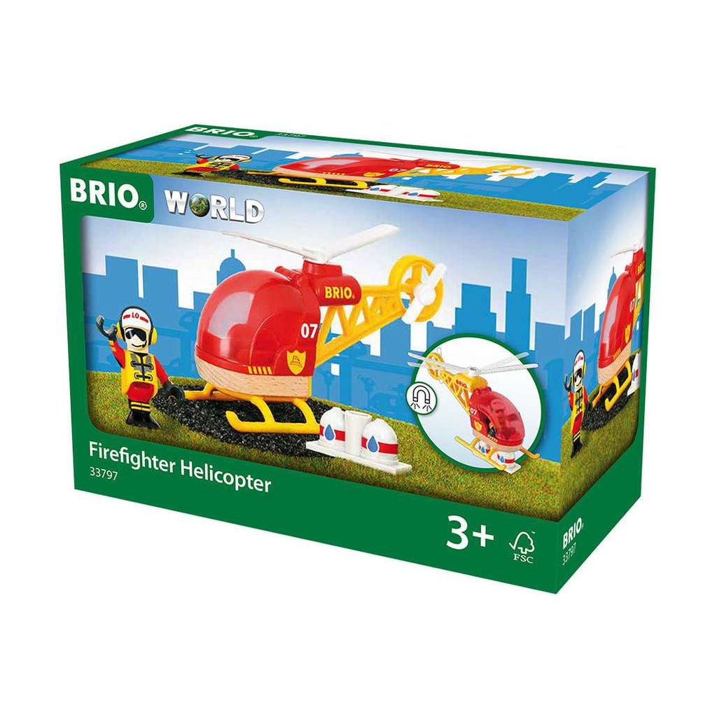 BRIO | Feuerwehr-Hubschrauber