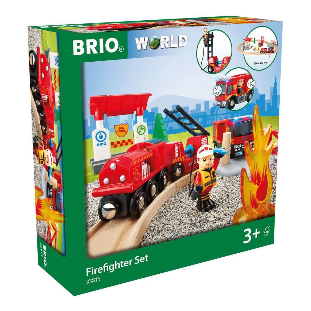 BRIO | BRIO Bahn Feuerwehr Set