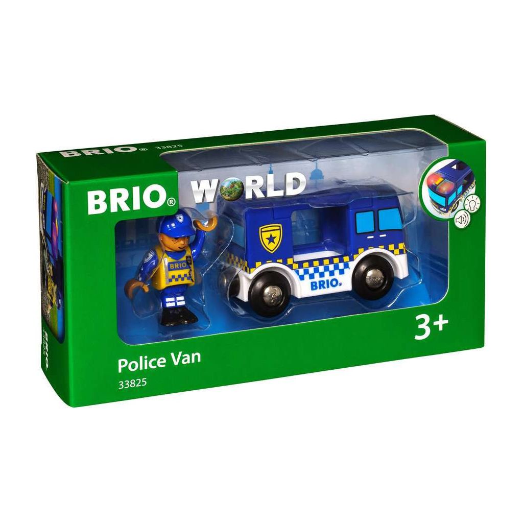 BRIO | Polizeiwagen mit Licht und Sound