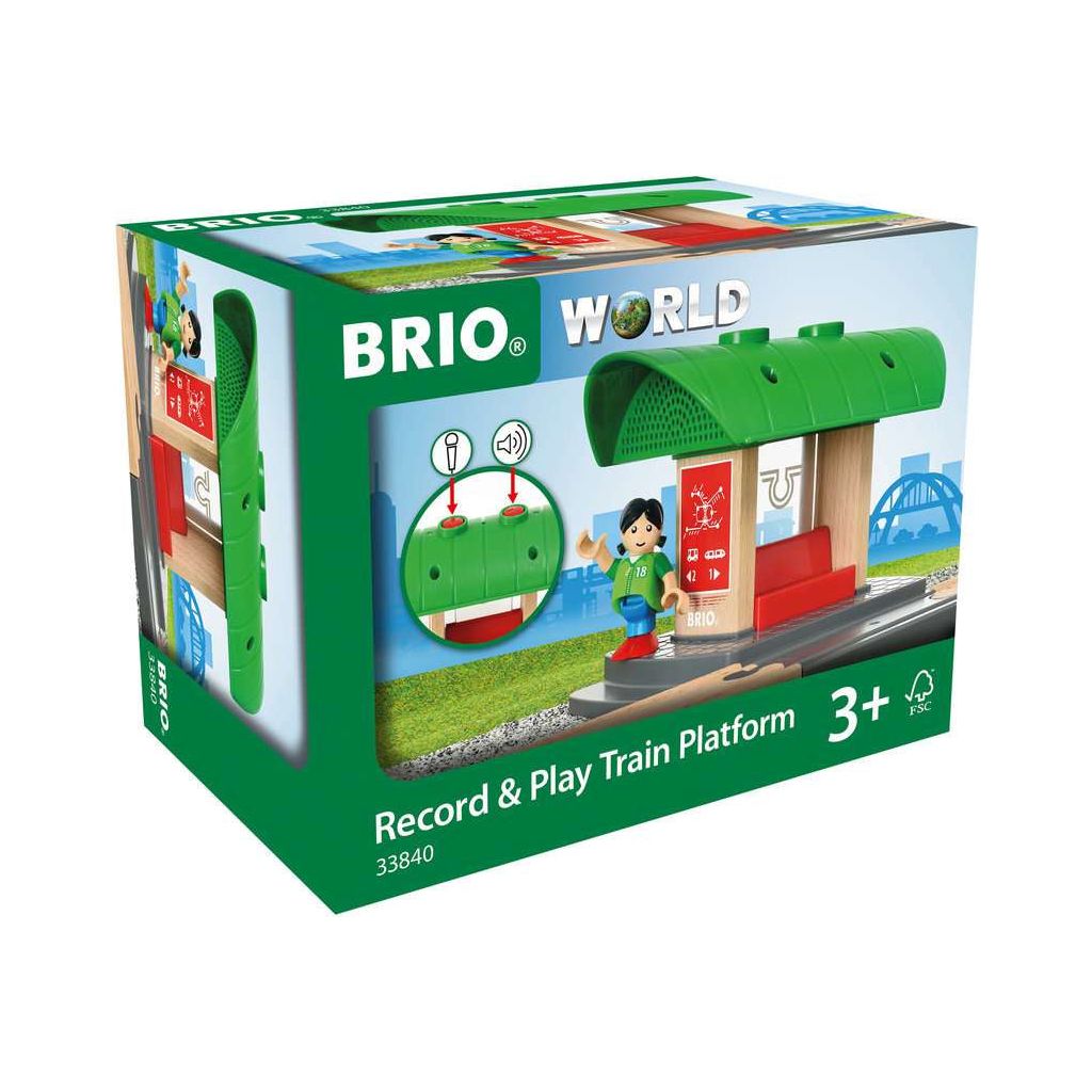 BRIO | Bahnhof mit Aufnahmefunktion