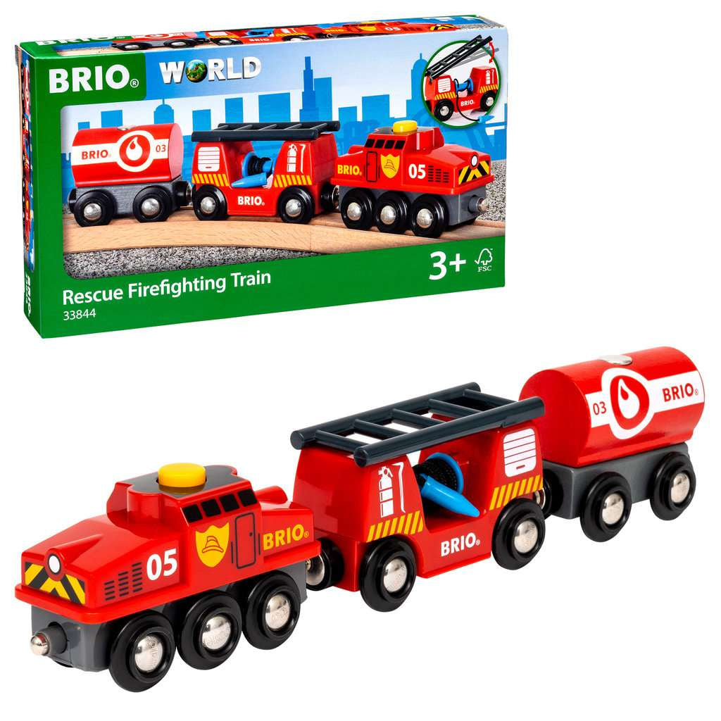 BRIO | Feuerwehr-Löschzug