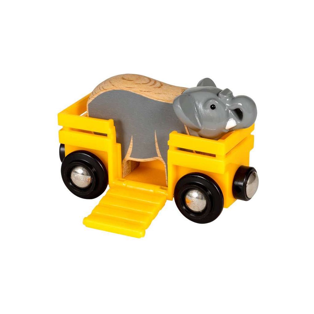 BRIO | Tierwaggon Elefant