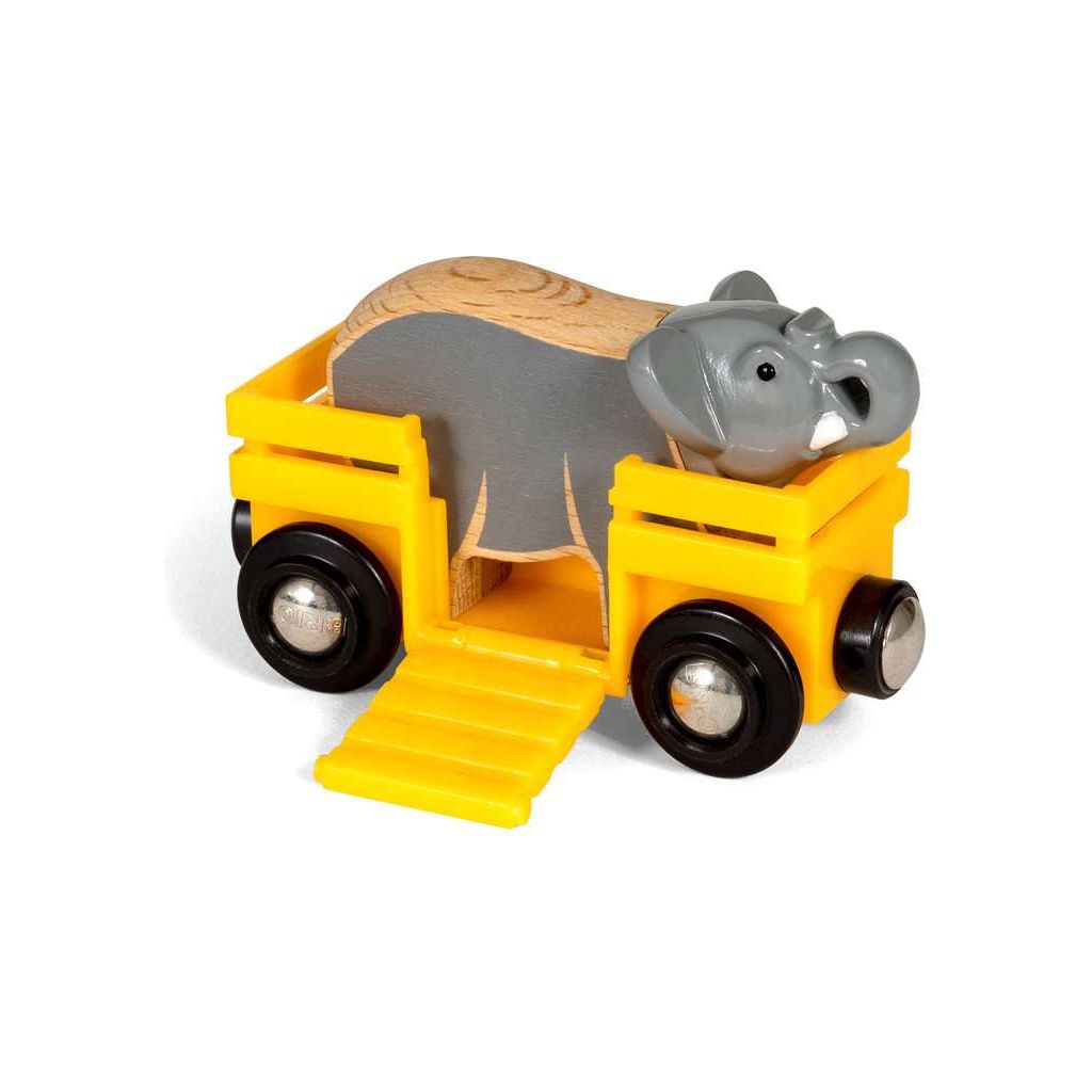 BRIO | Tierwaggon Elefant