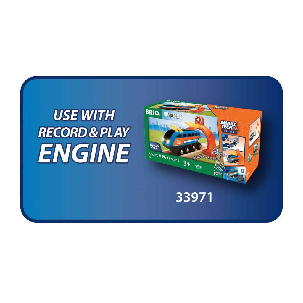 BRIO | Smart Tech Sound Bahnhof mit Action Tunnel