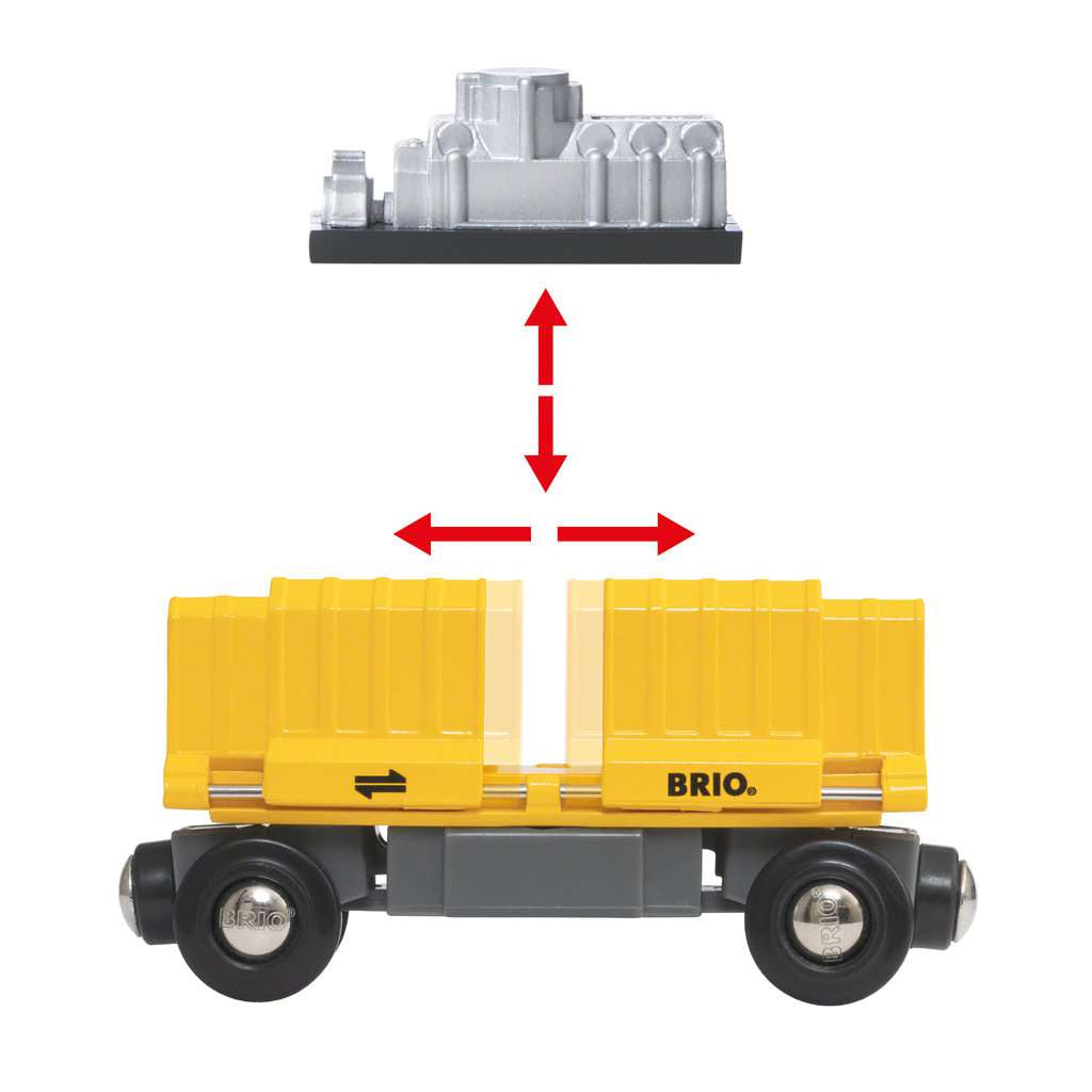 BRIO | Güterzug mit drei Waggons