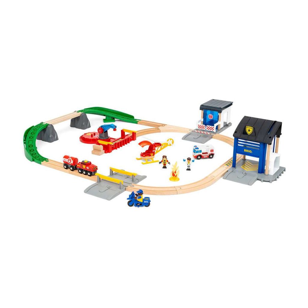 BRIO | BRIO Polizei und Feuerwehr Set Deluxe