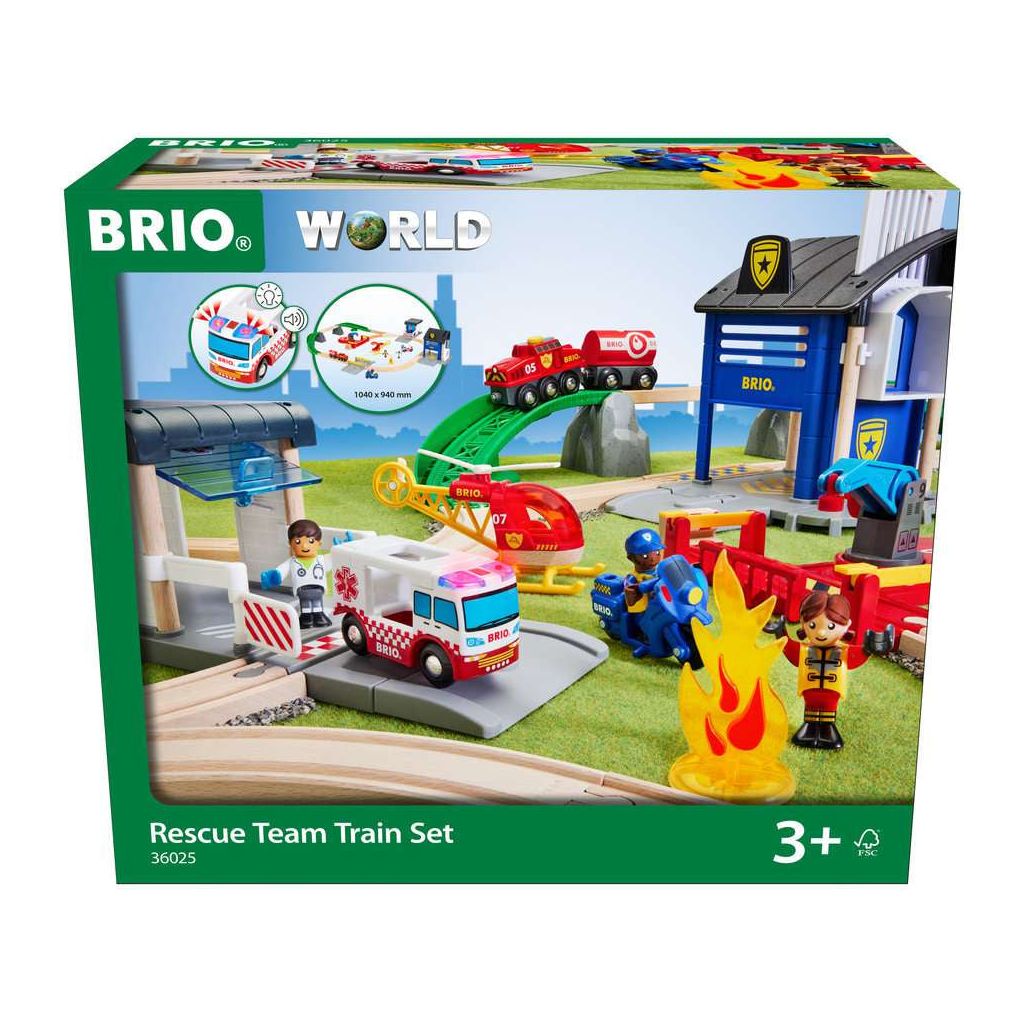 BRIO | BRIO Polizei und Feuerwehr Set Deluxe