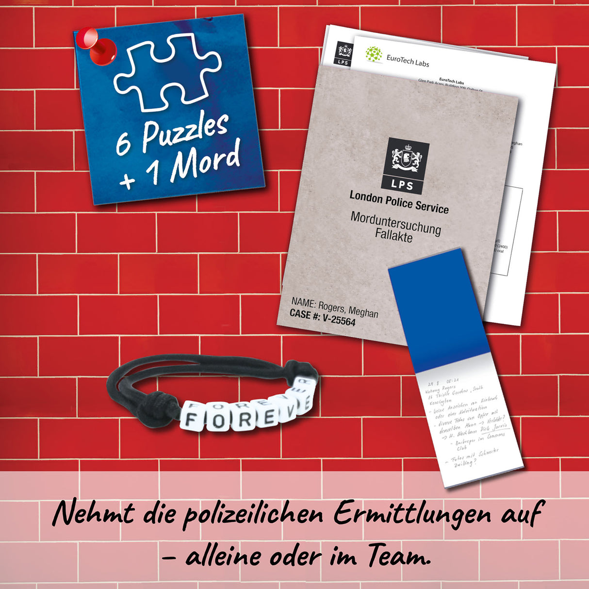 KOSMOS | Murder Mystery Puzzle - Endstation Underground