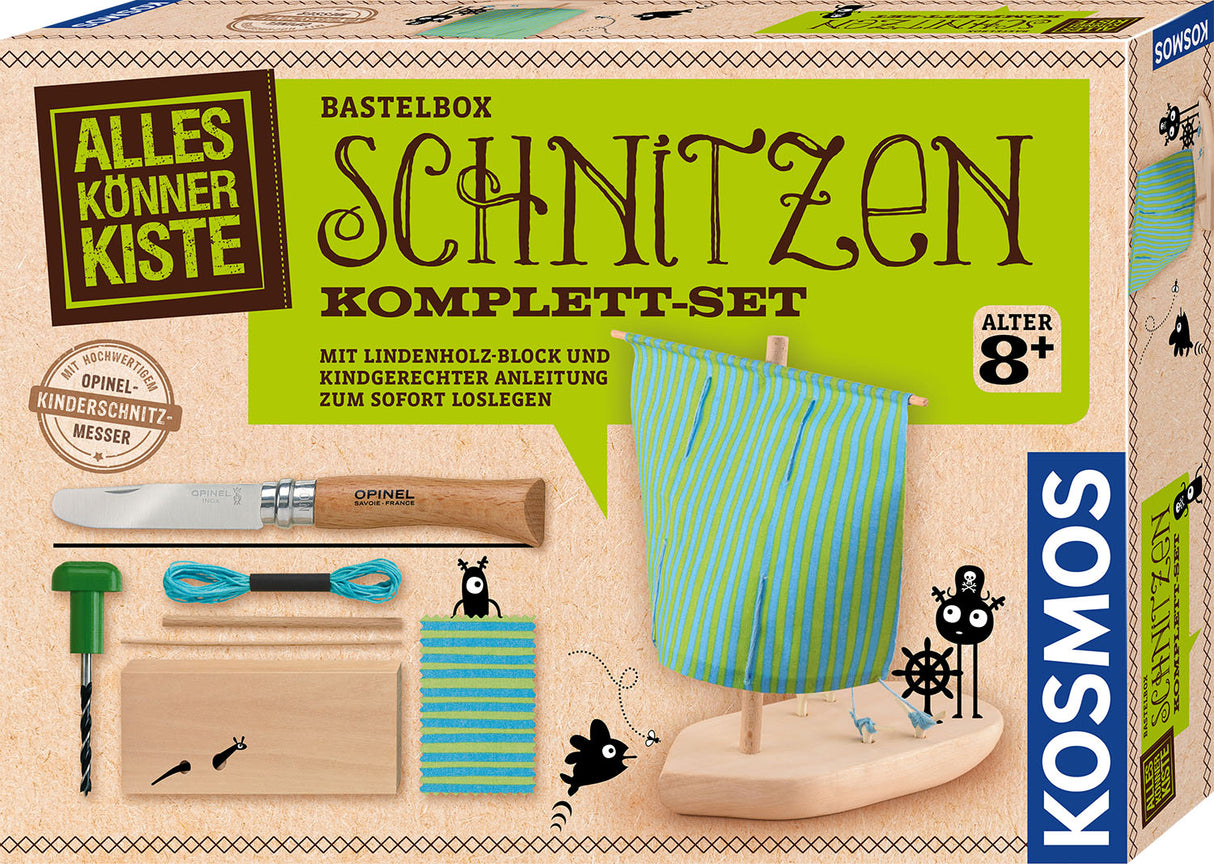 KOSMOS | Schnitzen Komplett-Set