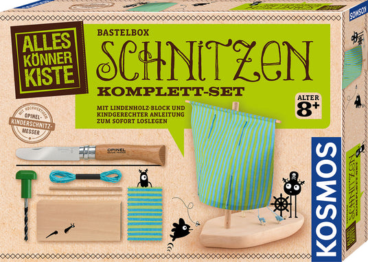 KOSMOS | Schnitzen Komplett-Set