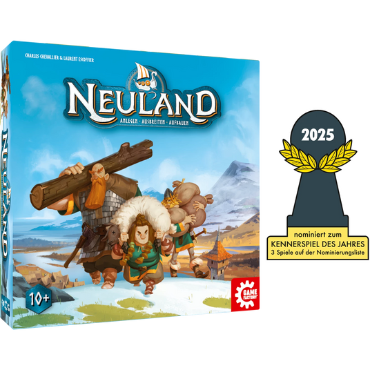 Neuland | Gamefactory | Nominiert Kennerspiel des Jahres 2025