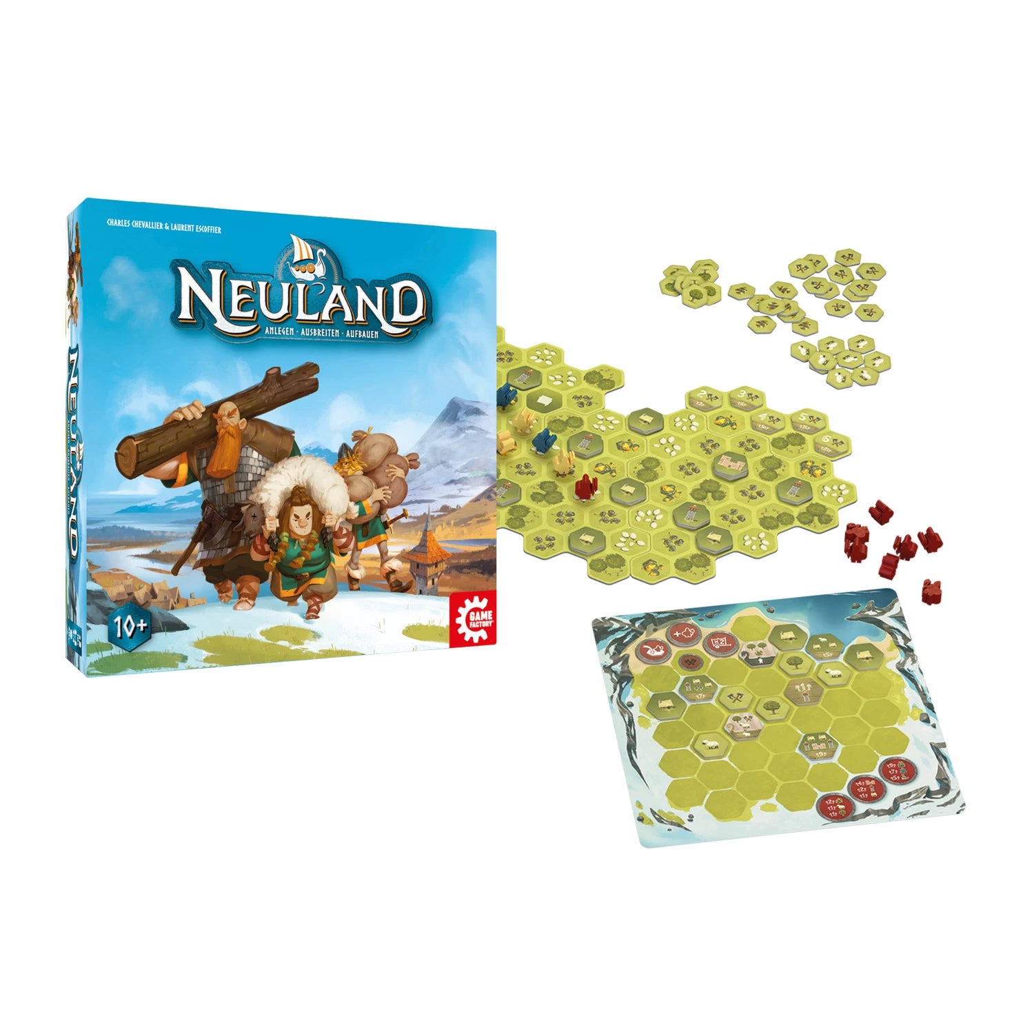 Neuland | Gamefactory | Nominiert Kennerspiel des Jahres 2025