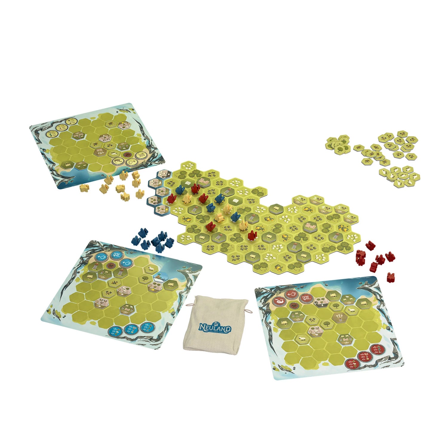 Neuland | Gamefactory | Nominiert Kennerspiel des Jahres 2025