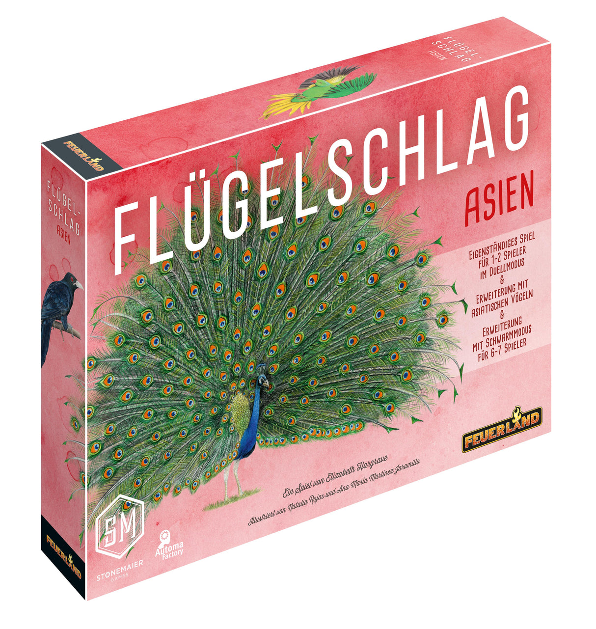 Feuerland Spiele | Flügelschlag | Asien - Erweiterung