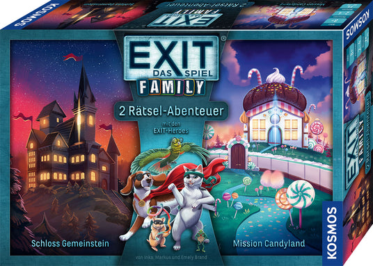 KOSMOS | EXIT® - Das Spiel - Family: Schloss Gemeinstein/Mission Candyland