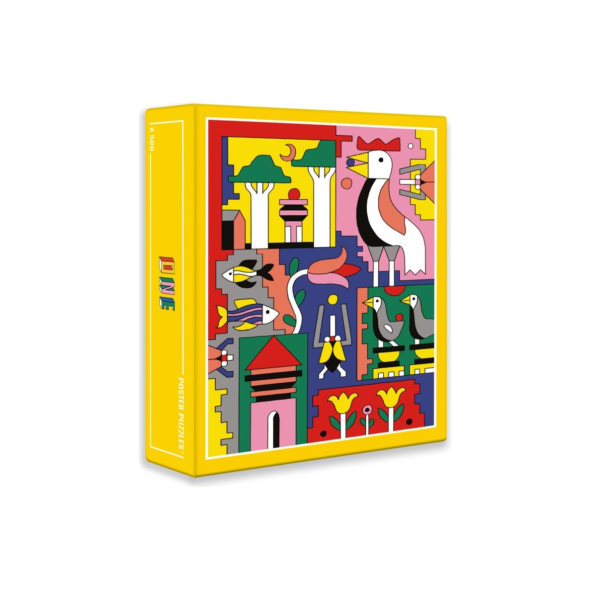 Cloudberries | Triptychon | Puzzle - Box | 3 x 500 Teile