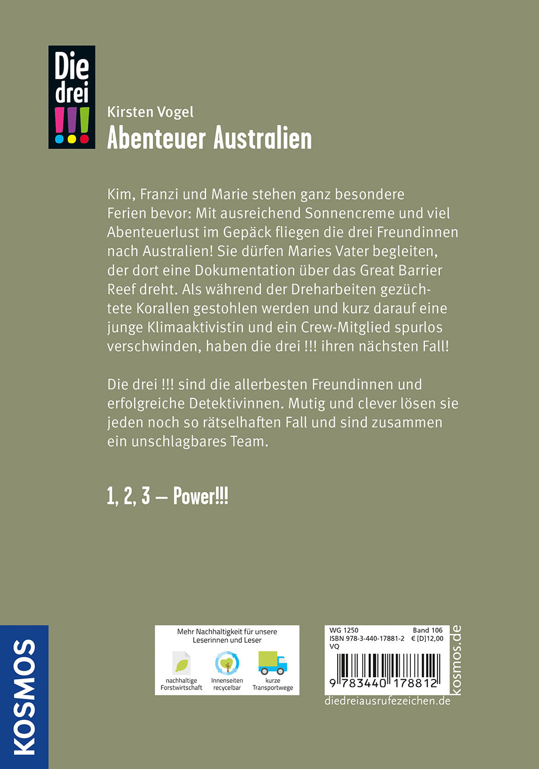 KOSMOS | Die drei !!! 106 Abenteuer Australien