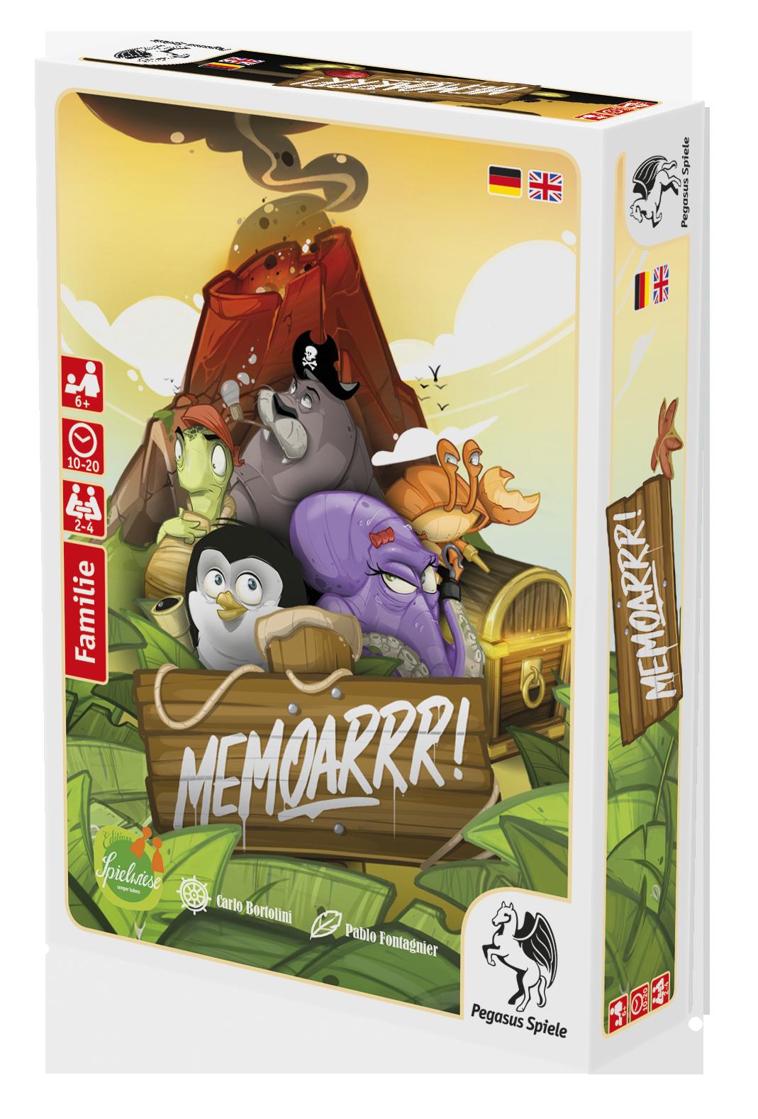 Pegasus Spiele | Memoarrr! (Edition Spielwiese) *Empfohlen Spiel des Jahres 2018*
