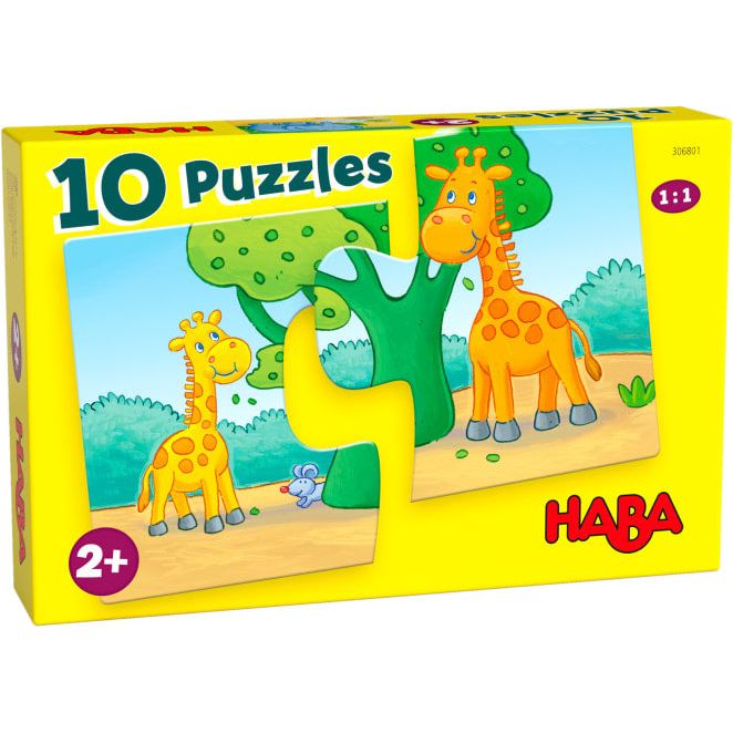 HABA | 10 Puzzles – Wilde Tiere