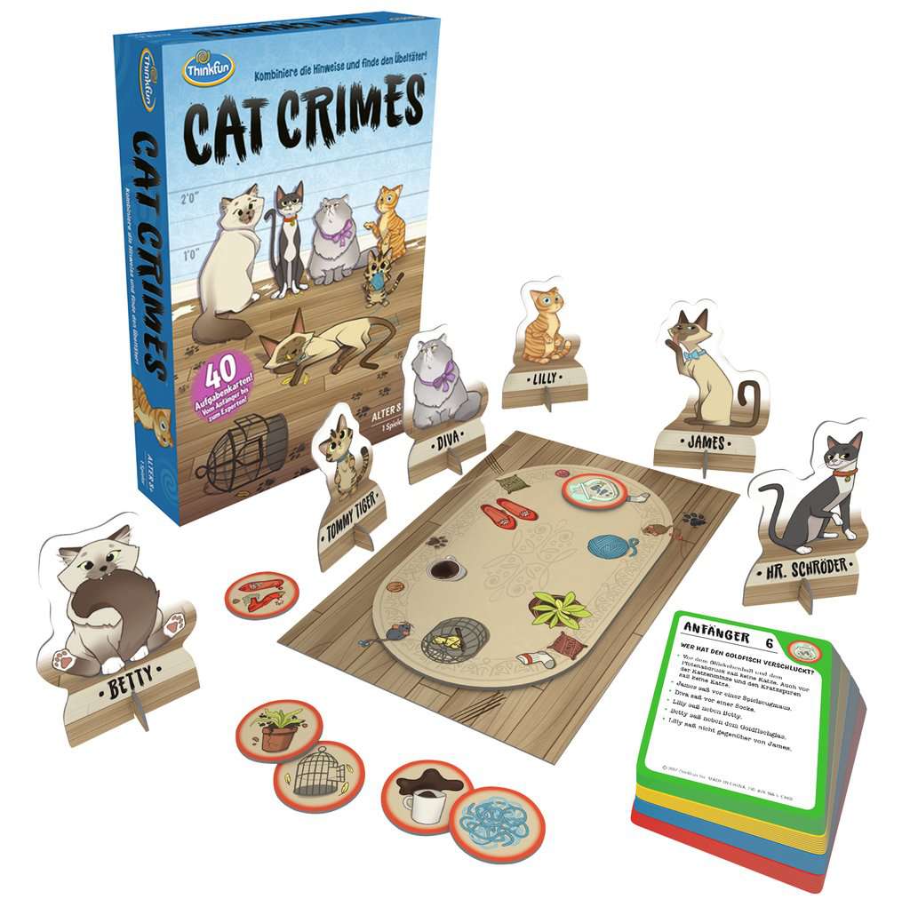 ThinkFun | Cat Crimes D