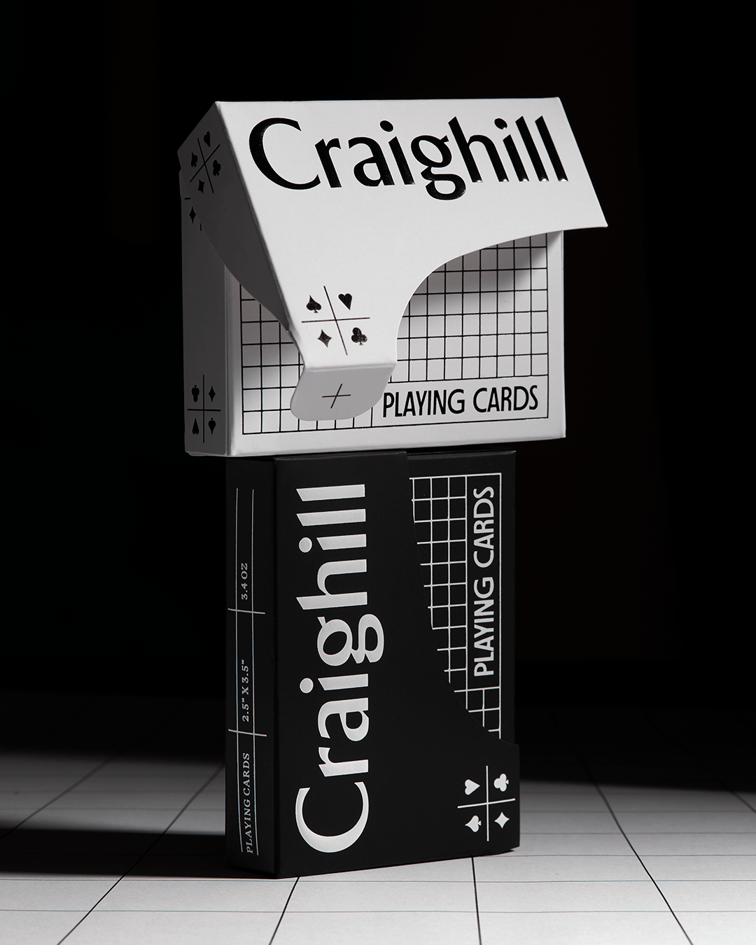 Art of Play | Spielkarten | Craighill: Orange (weiße Box)