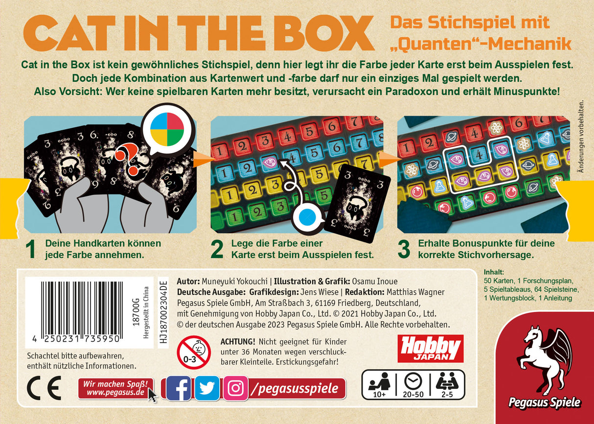 Pegasus Spiele | Cat in the Box