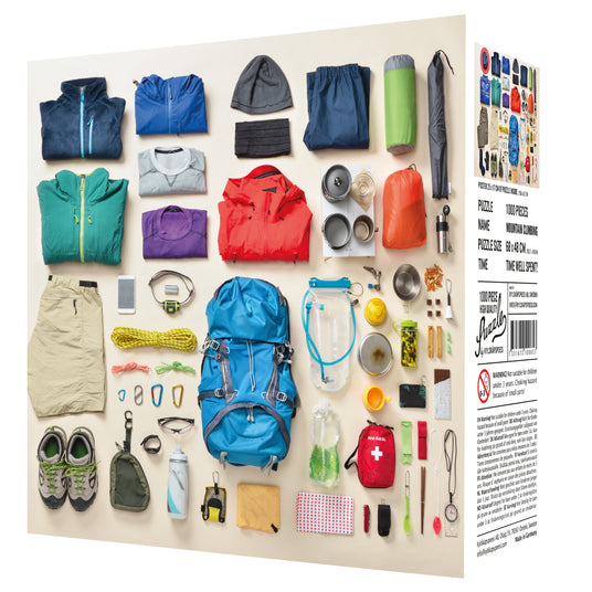 Kylskapspoesi AB | High Quality Puzzle Climbing Gear (1000 Teile)