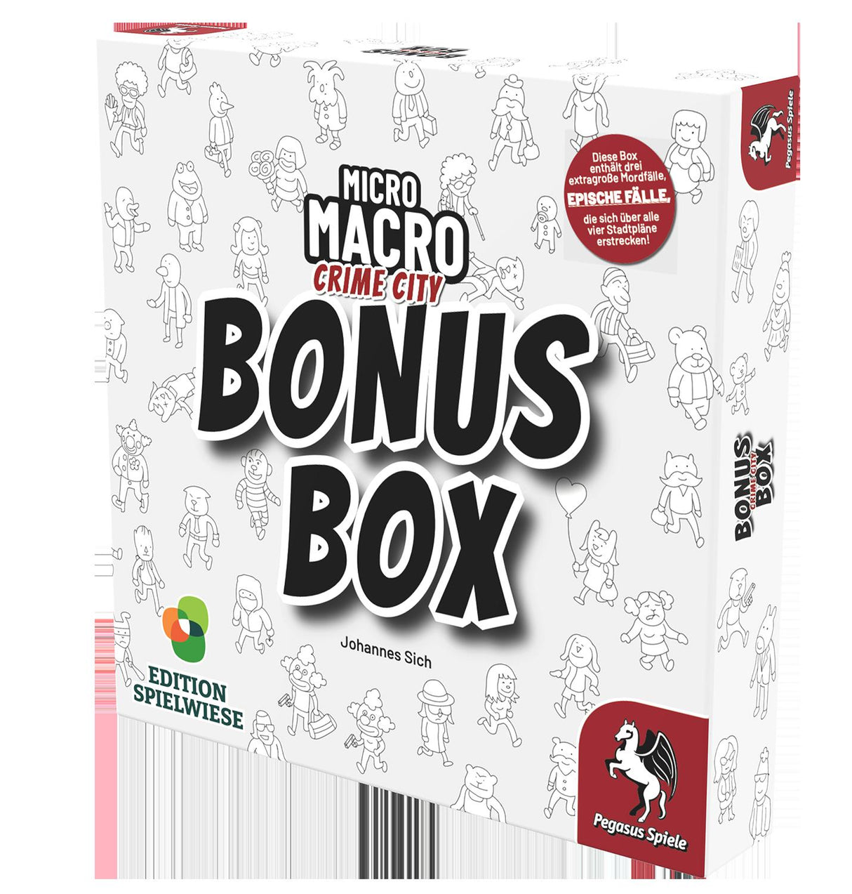 Pegasus Spiele | MicroMacro: Crime City - Bonus Box (Edition Spielwiese)