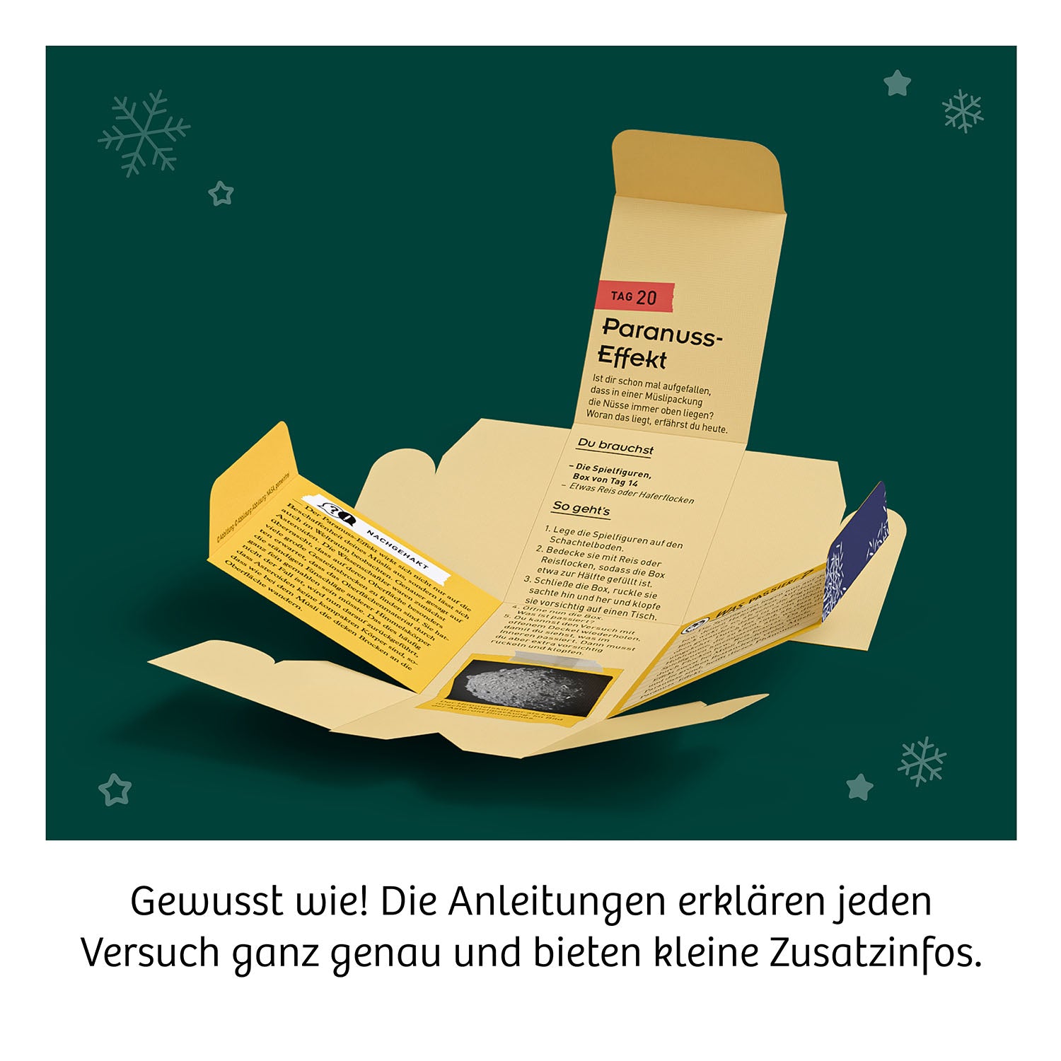 KOSMOS | Adventskalender - Die schönsten Experimente zur Weihnachtszeit