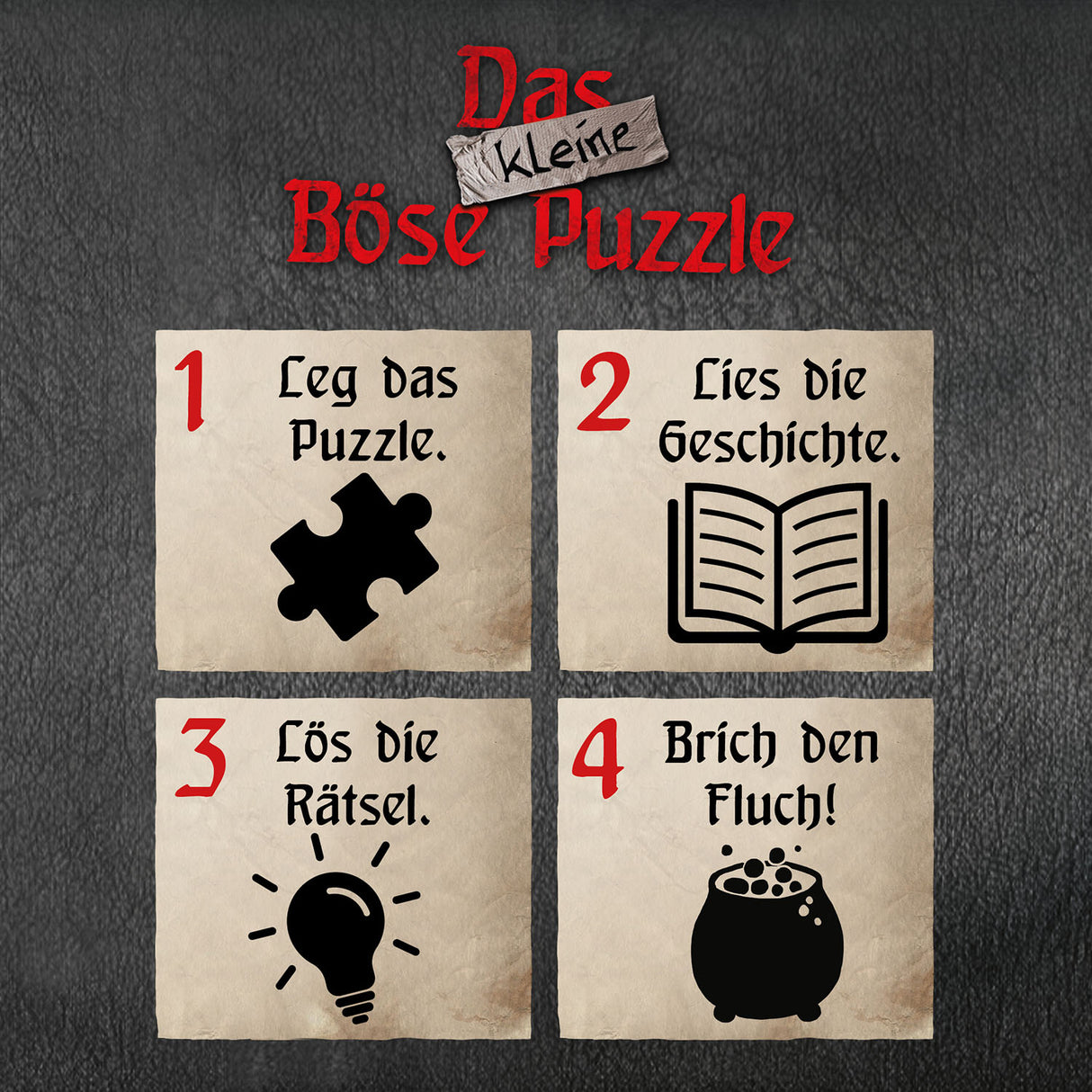 KOSMOS | Story Puzzle 200 Teile / Das kleine Böse Puzzle
