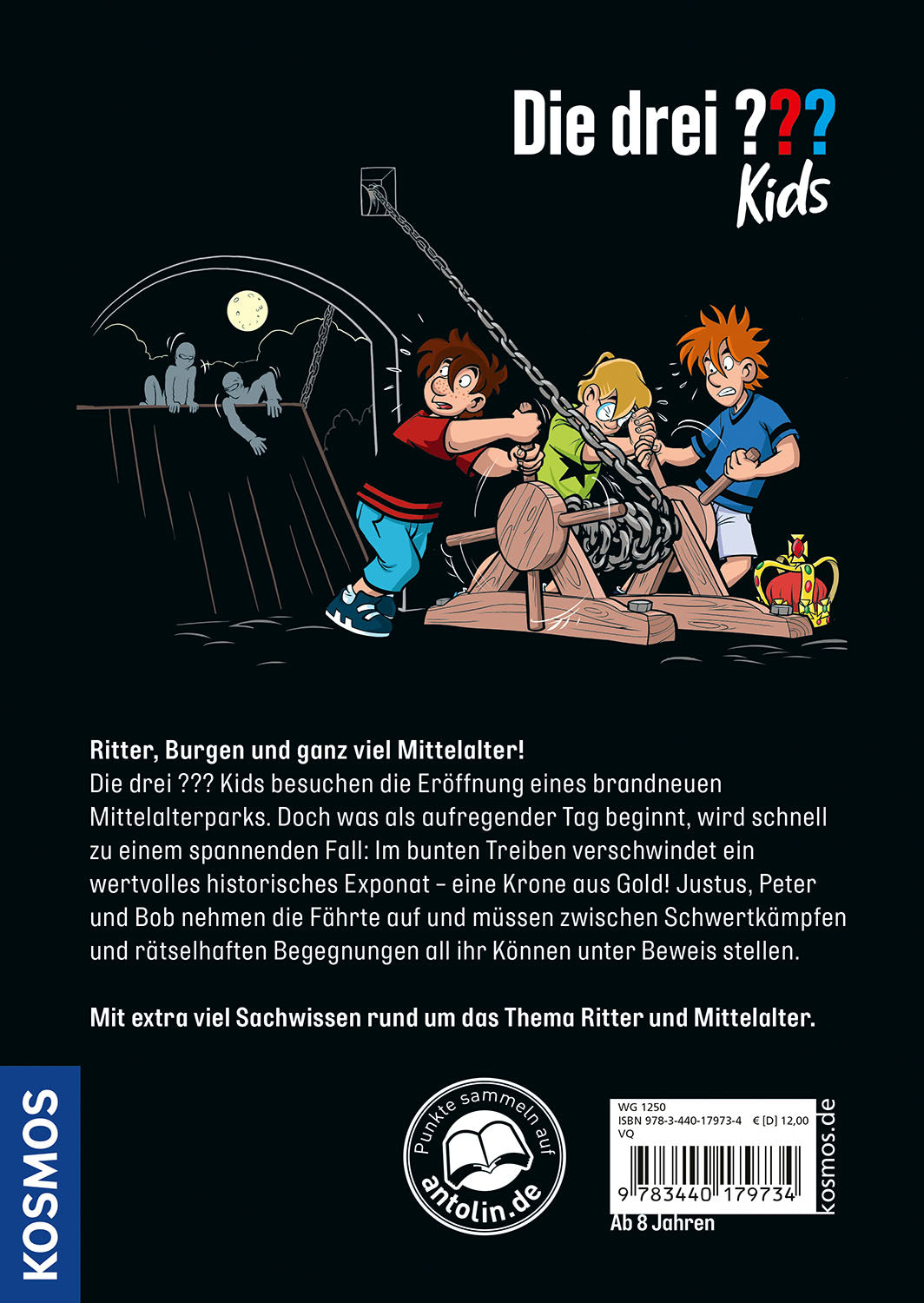 KOSMOS | Die drei ??? Kids Sachwissen Raub auf der Ritterburg