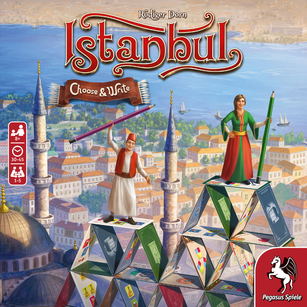 Pegasus Spiele | Istanbul – Choose & Write
