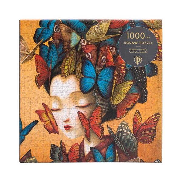 Paperblanks | Puzzle | 1000 Teile | Madame Butterfly