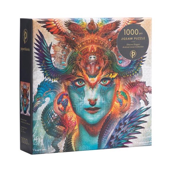 Paperblanks | Puzzle | 1000 Teile | Dharma Dragon