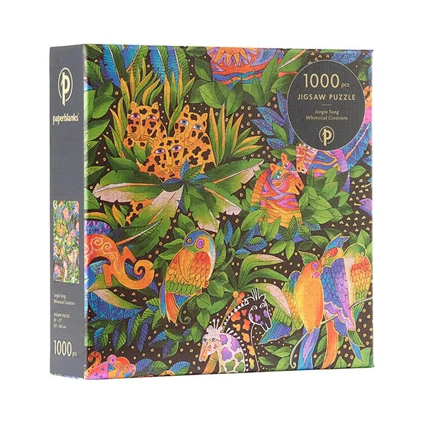 Paperblanks | Puzzle | 1000 Teile | Jungle Song