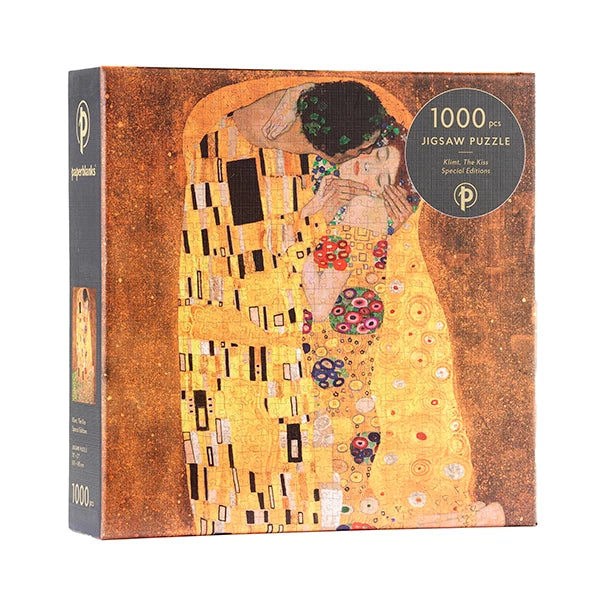 Paperblanks | Puzzle | 1000 Teile | Klimt, Der Kuss