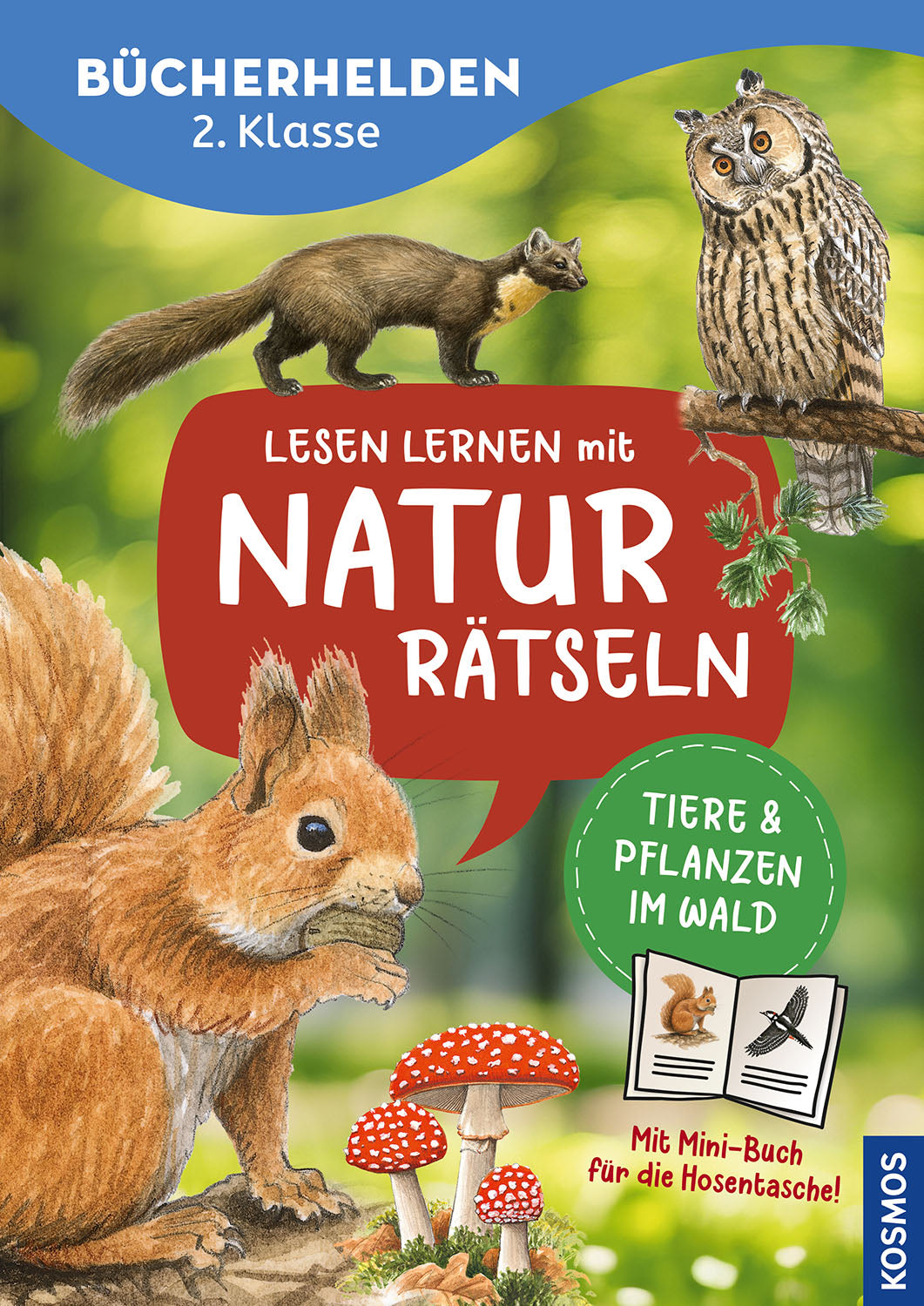 KOSMOS | Bücherhelden 2.Kl. Naturrätsel Wald