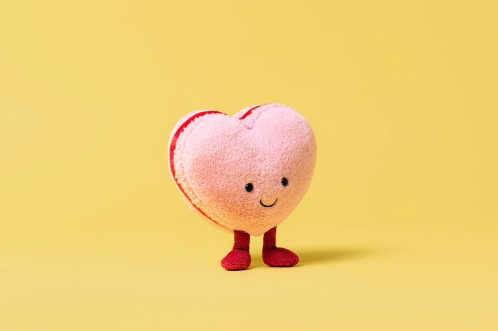 Jellycat | Amuseables Colette Heart Macaron (Pink)