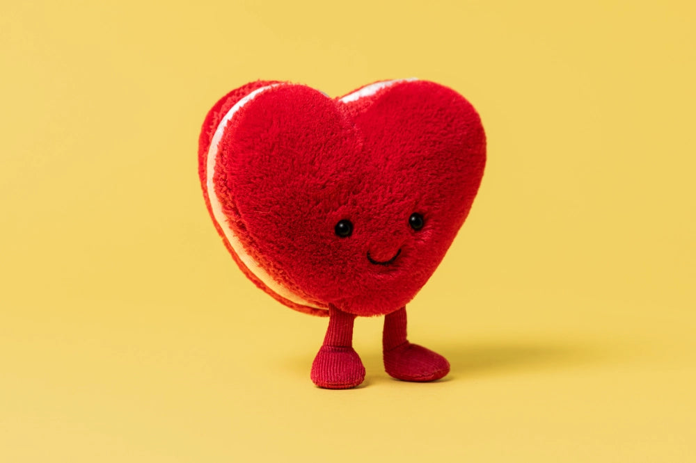 Jellycat | Amuseables Arlette Heart Macaron (Red)